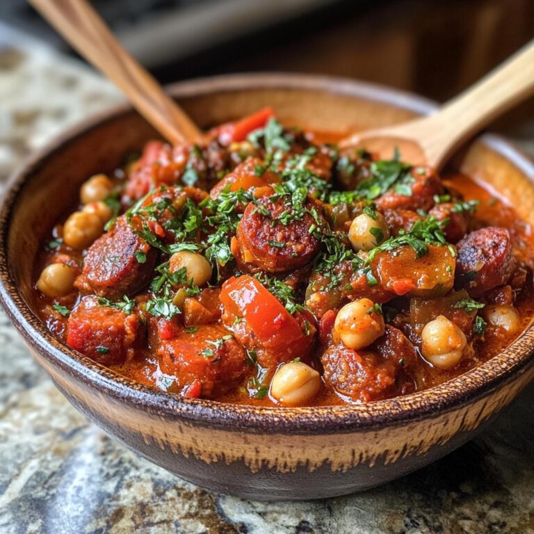 15-Minute Chorizo & Chickpea Stew