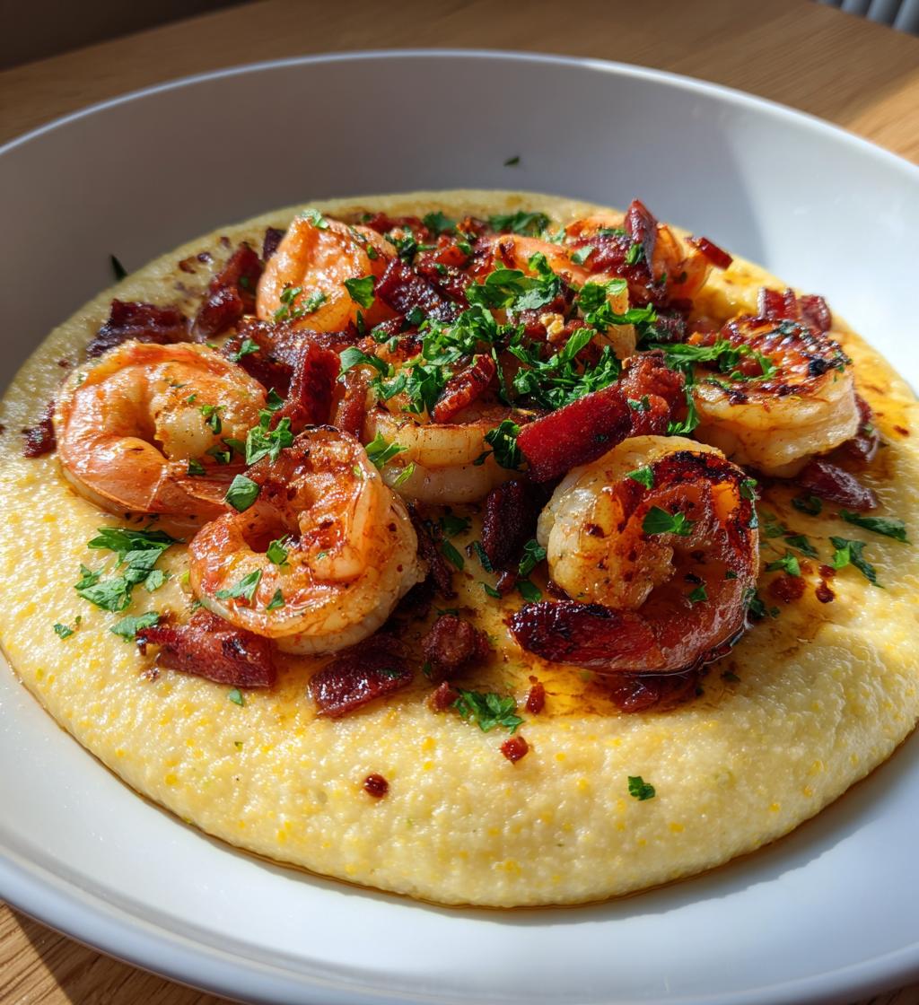 15-Minute Chorizo, Prawn & Polenta - detail 1