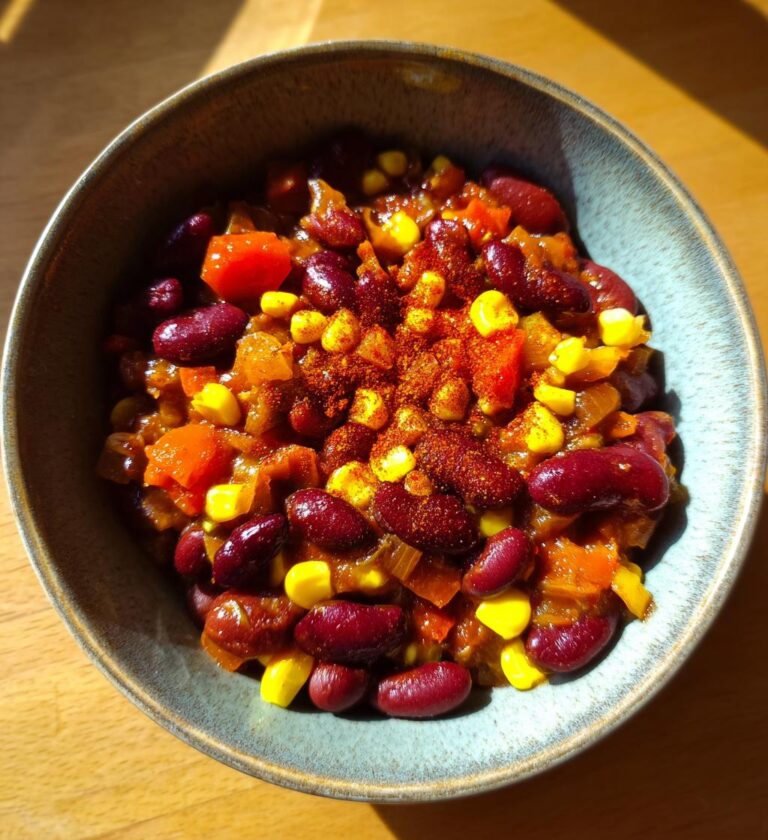 15-Minute Microwave Chilli