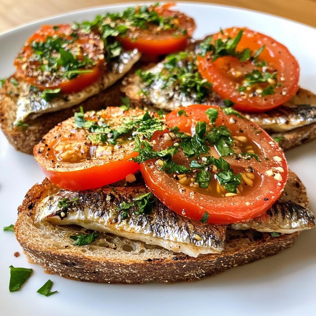 15-Minute Sardines & Tomatoes on Toast