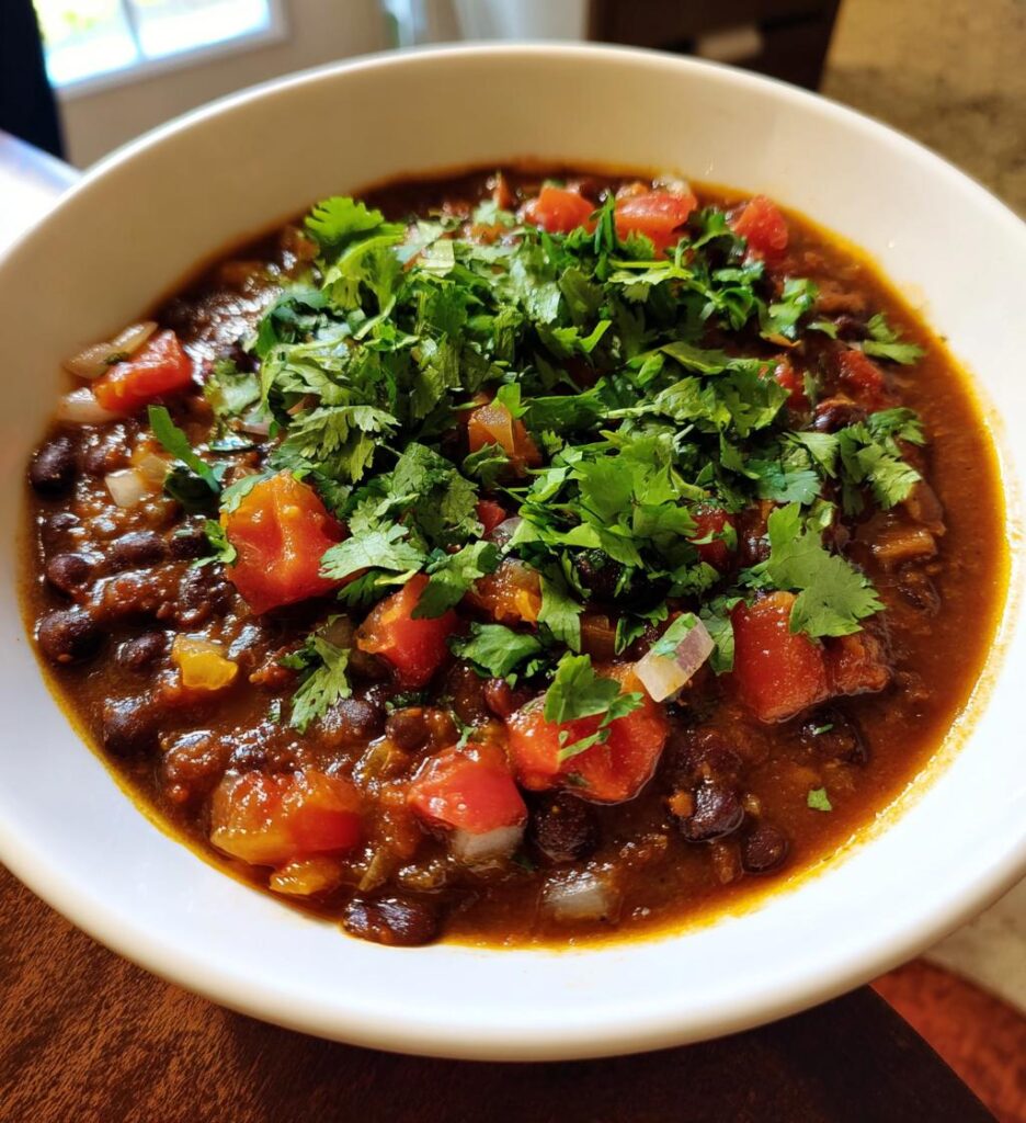 20-Minute Black Bean Soup