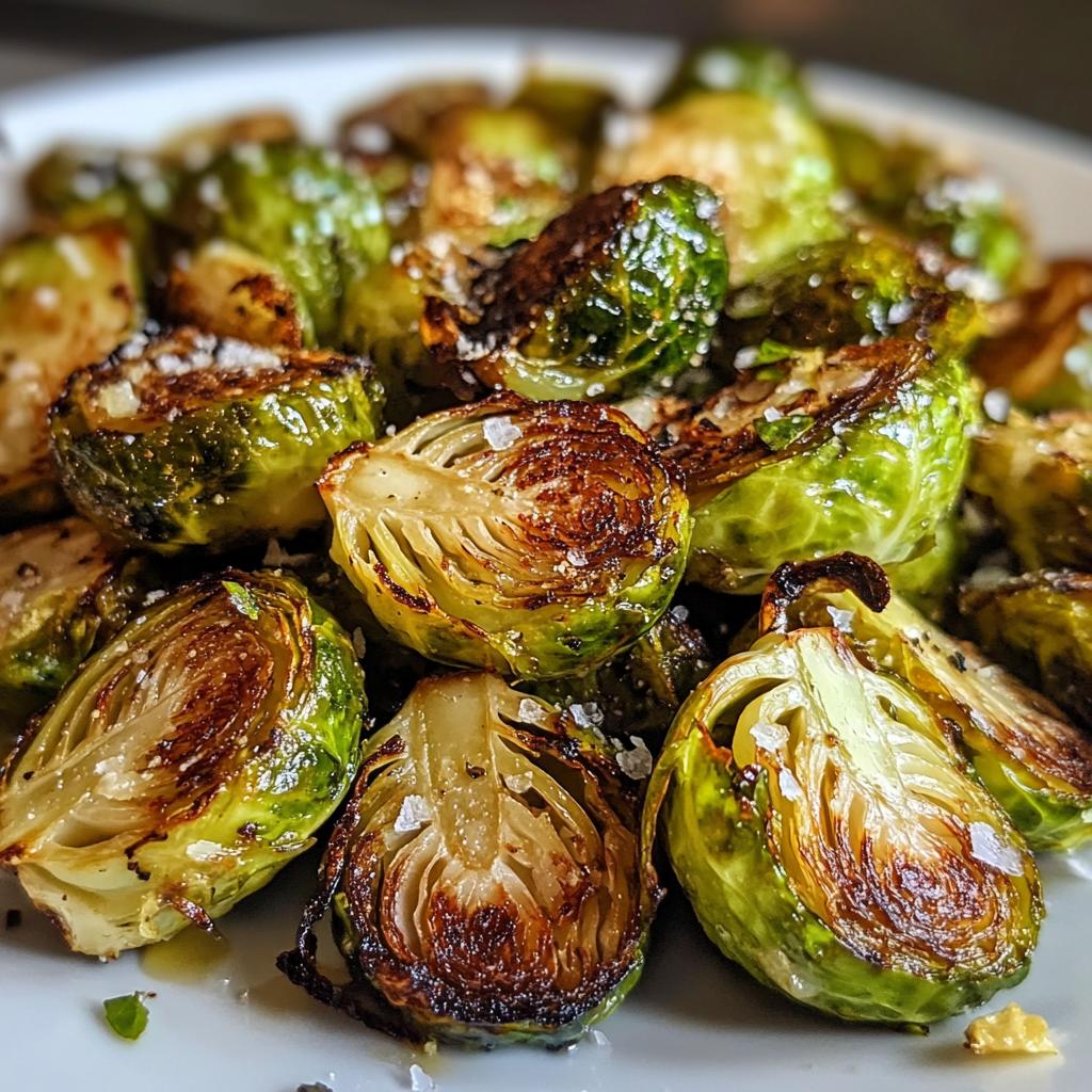 Air Fryer Brussels Sprouts - detail 1