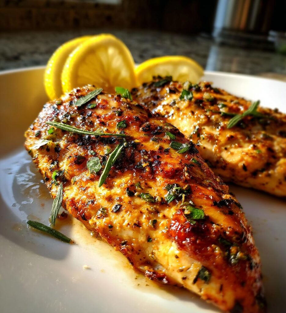 Air Fryer Greek Chicken Breast