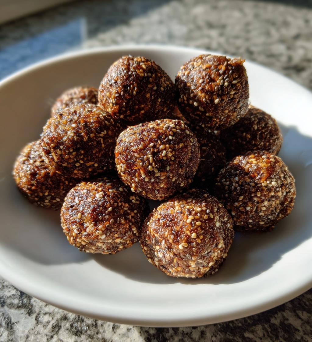 Almond-Chia Energy Bites