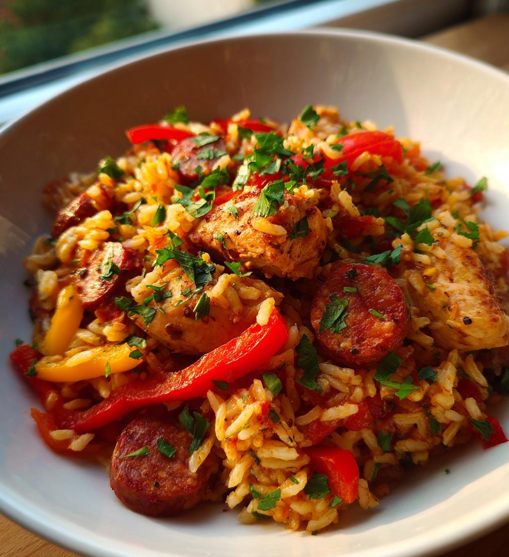 Chicken & Chorizo Jambalaya
