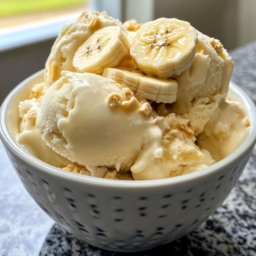 Creamy Banana Ice Cream