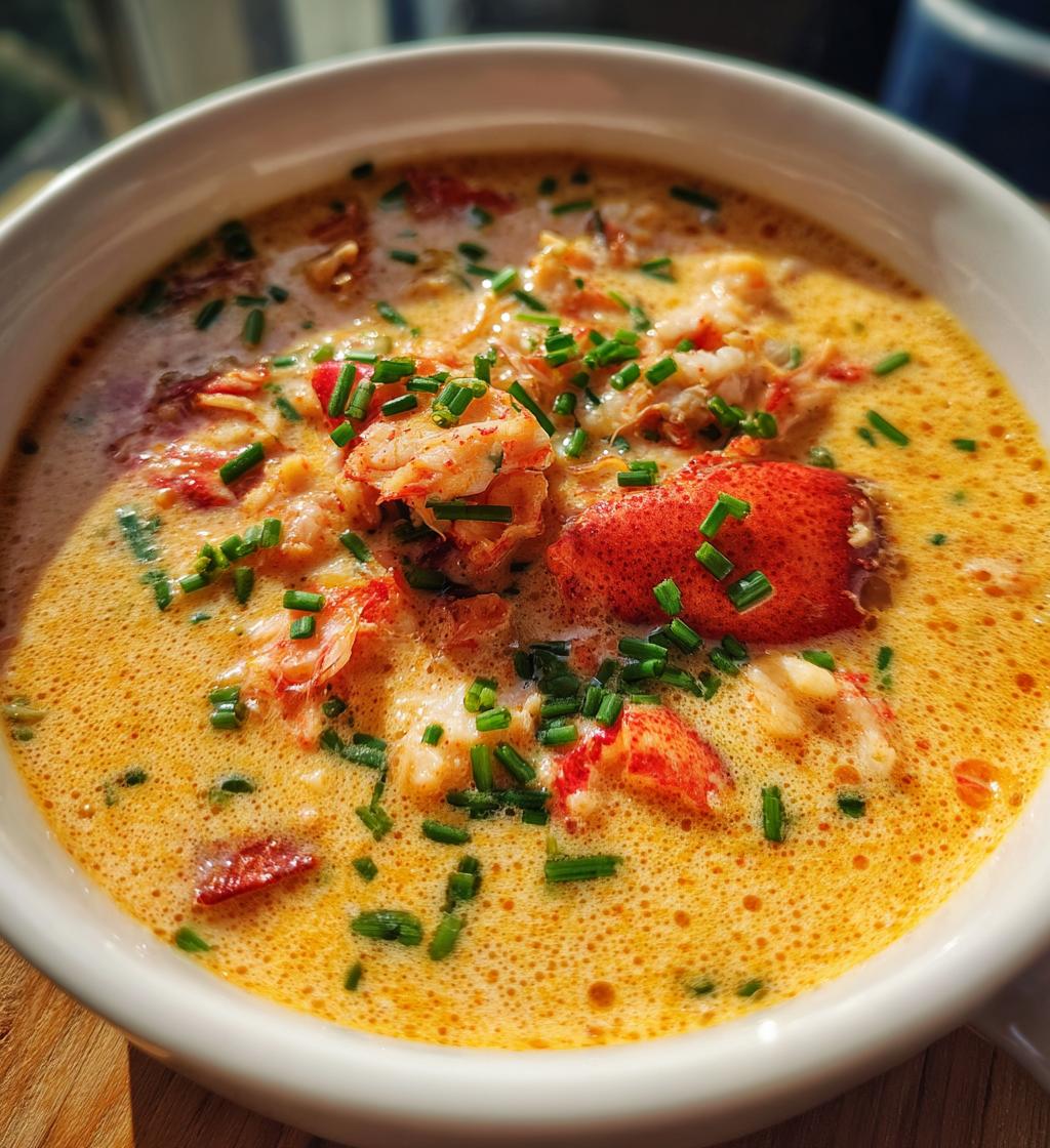 Creamy Lobster Bisque
