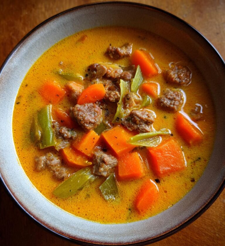 Creamy Pork Bisque