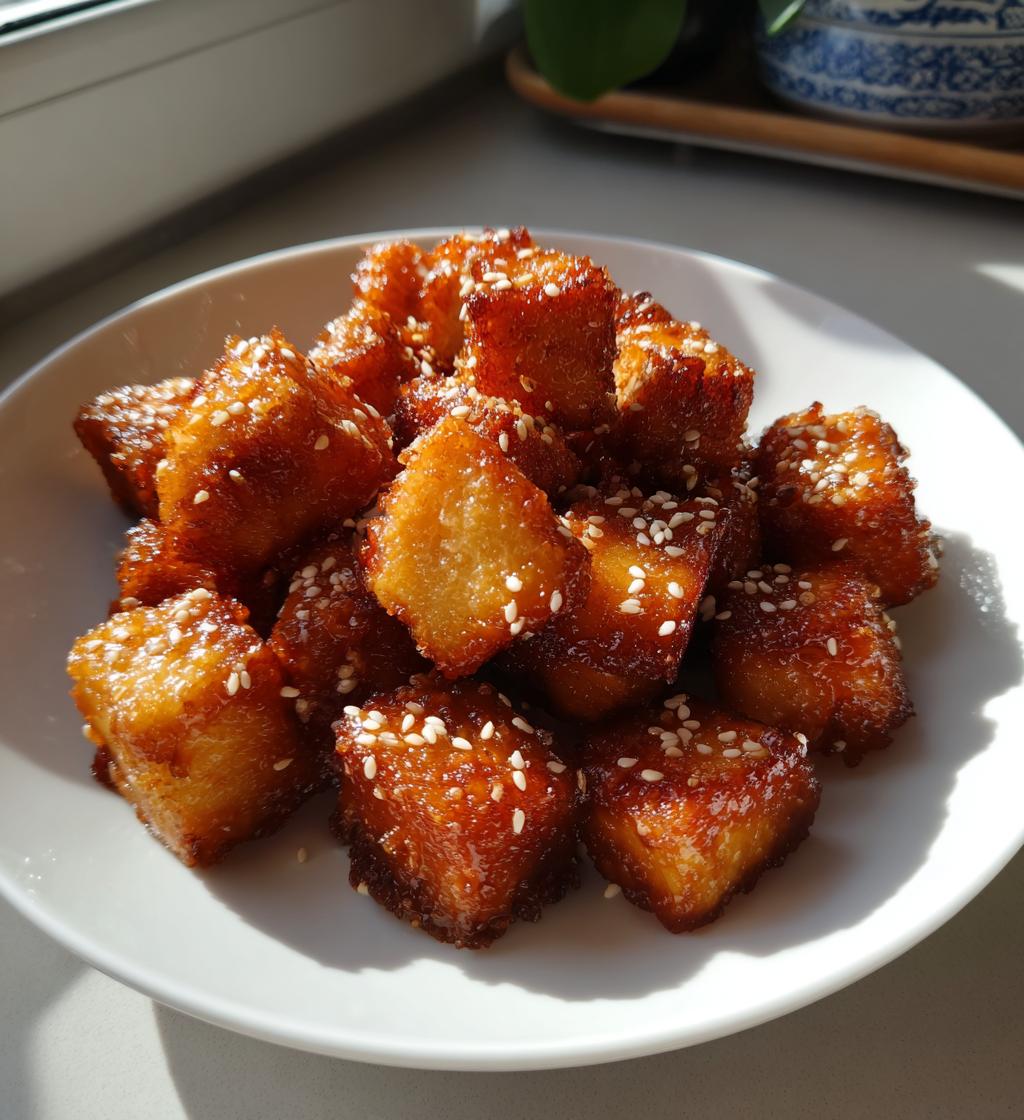 Crispy Sesame Tofu