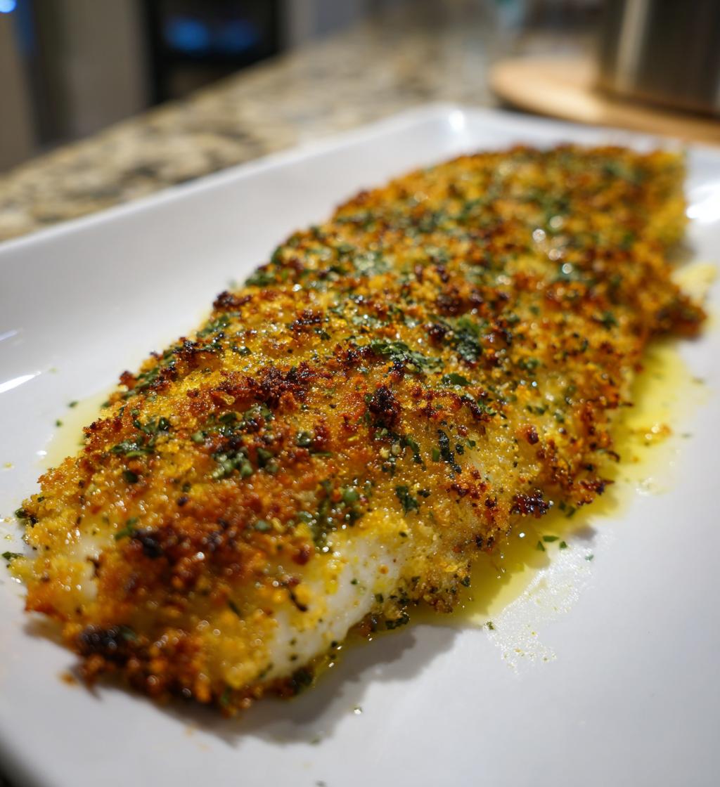 Dijon-Crusted Fish