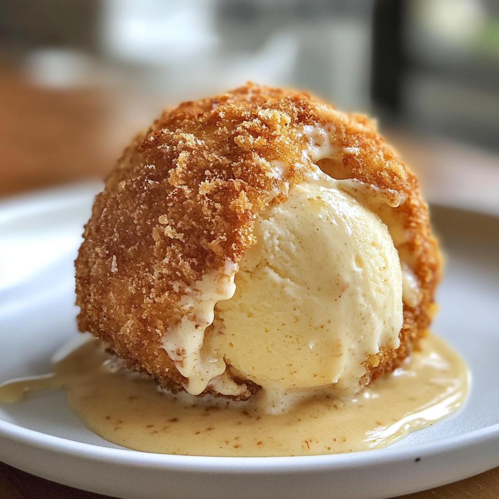 Fried Ice Cream - detail 1