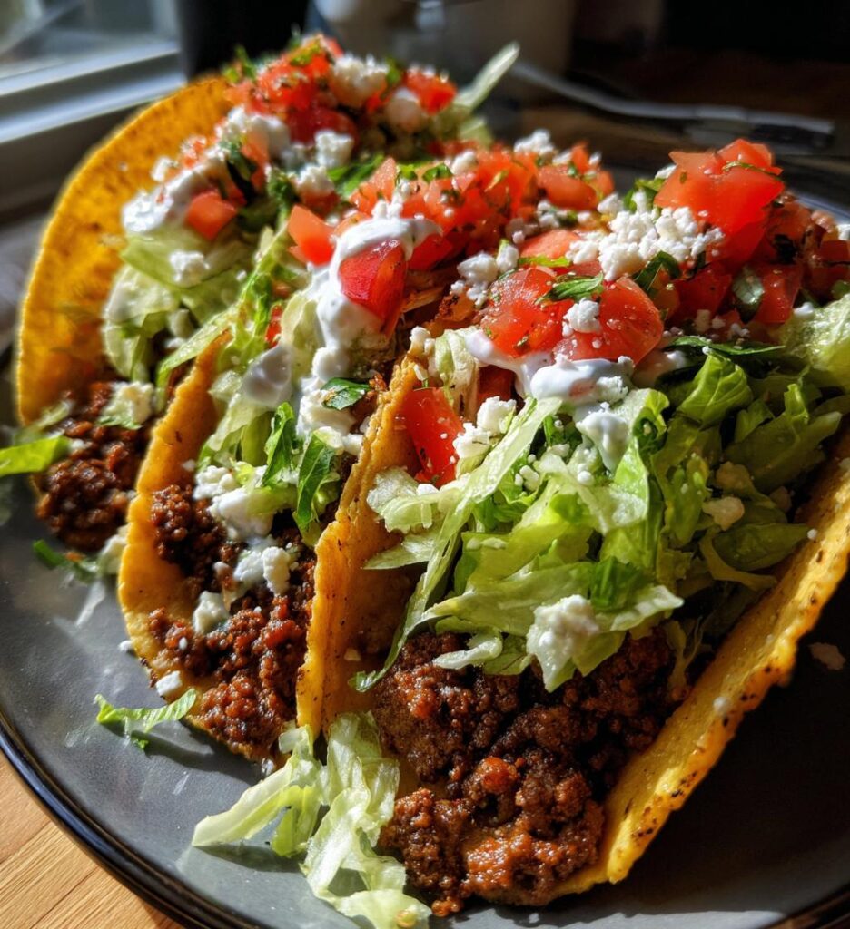 Gyros Smashed Tacos