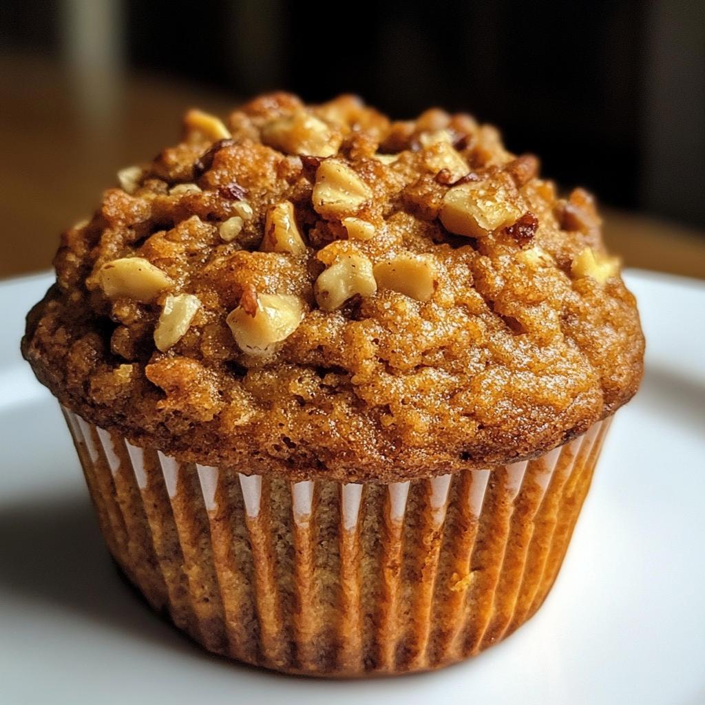 Healthier Pumpkin Muffins - detail 1