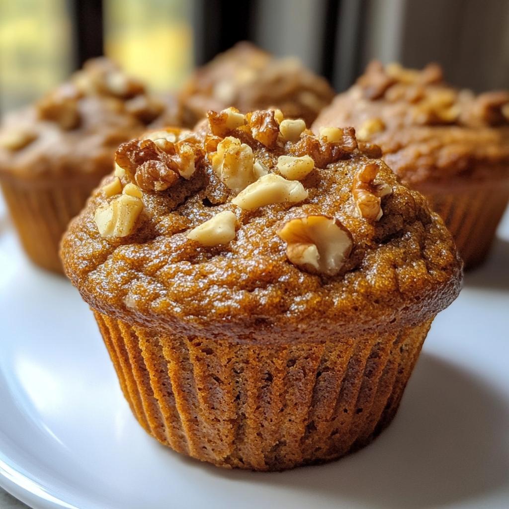Healthier Pumpkin Muffins