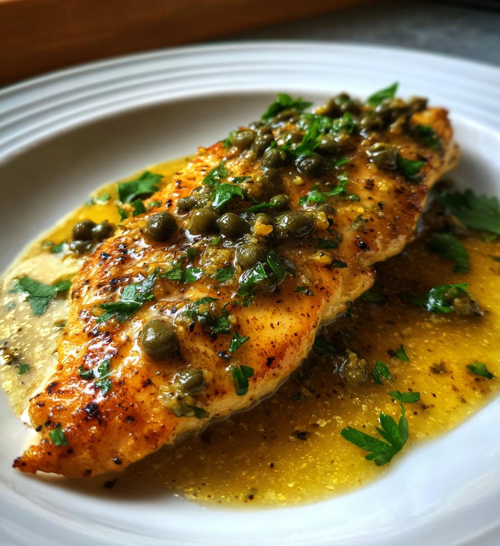 Lemon Chicken Piccata