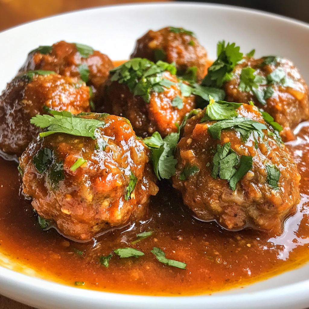 Meatballs in Tomato, Cardamom & Lime Sauce - detail 1