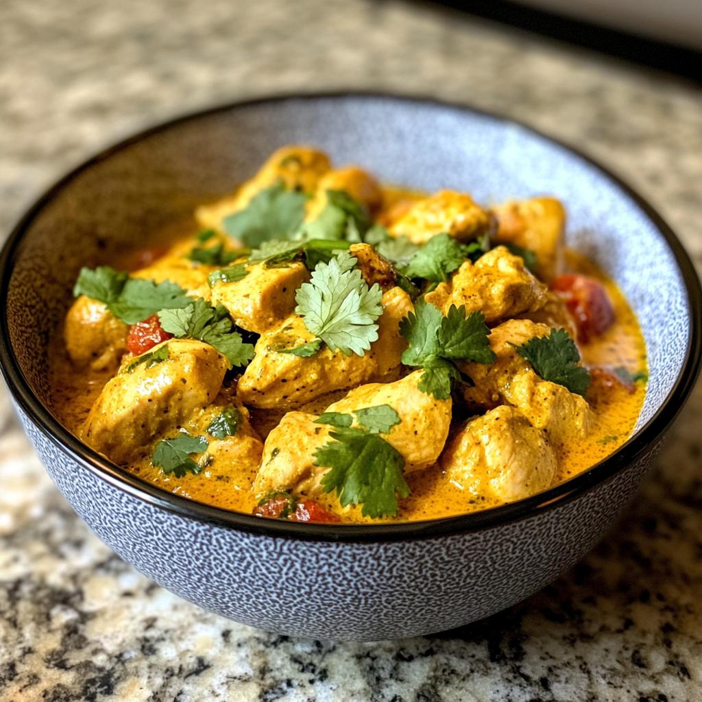 Quick Coconut Chicken Curry