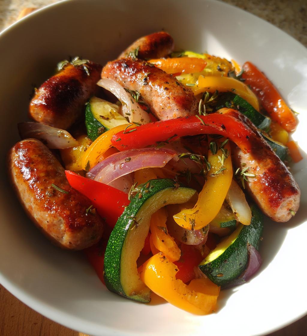 Sausage Traybake
