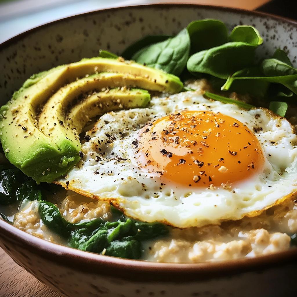 Savory Breakfast Oatmeal - detail 1