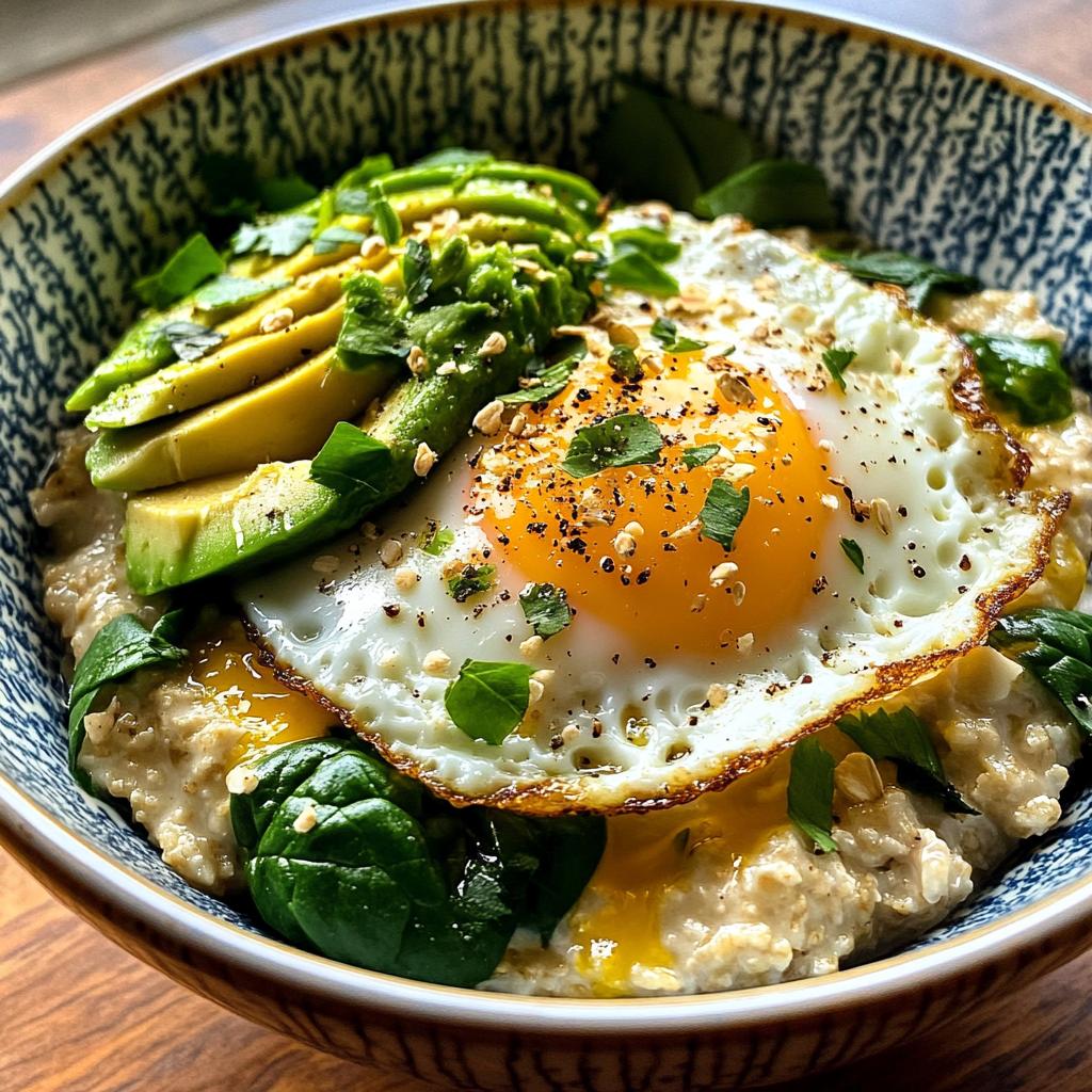 Savory Breakfast Oatmeal