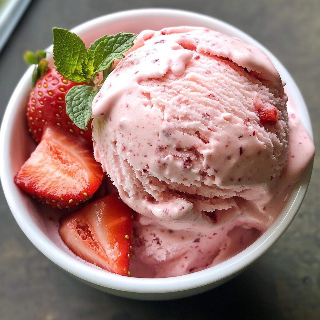 Strawberry Ice Cream