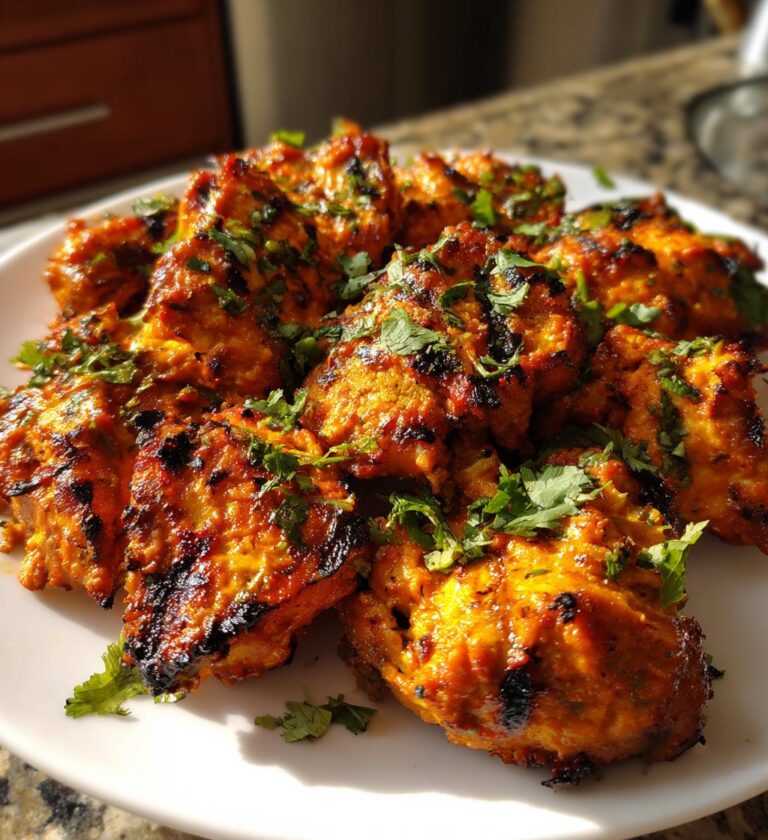 Tandoori Chicken Recipe (Smoky Restaurant Style)