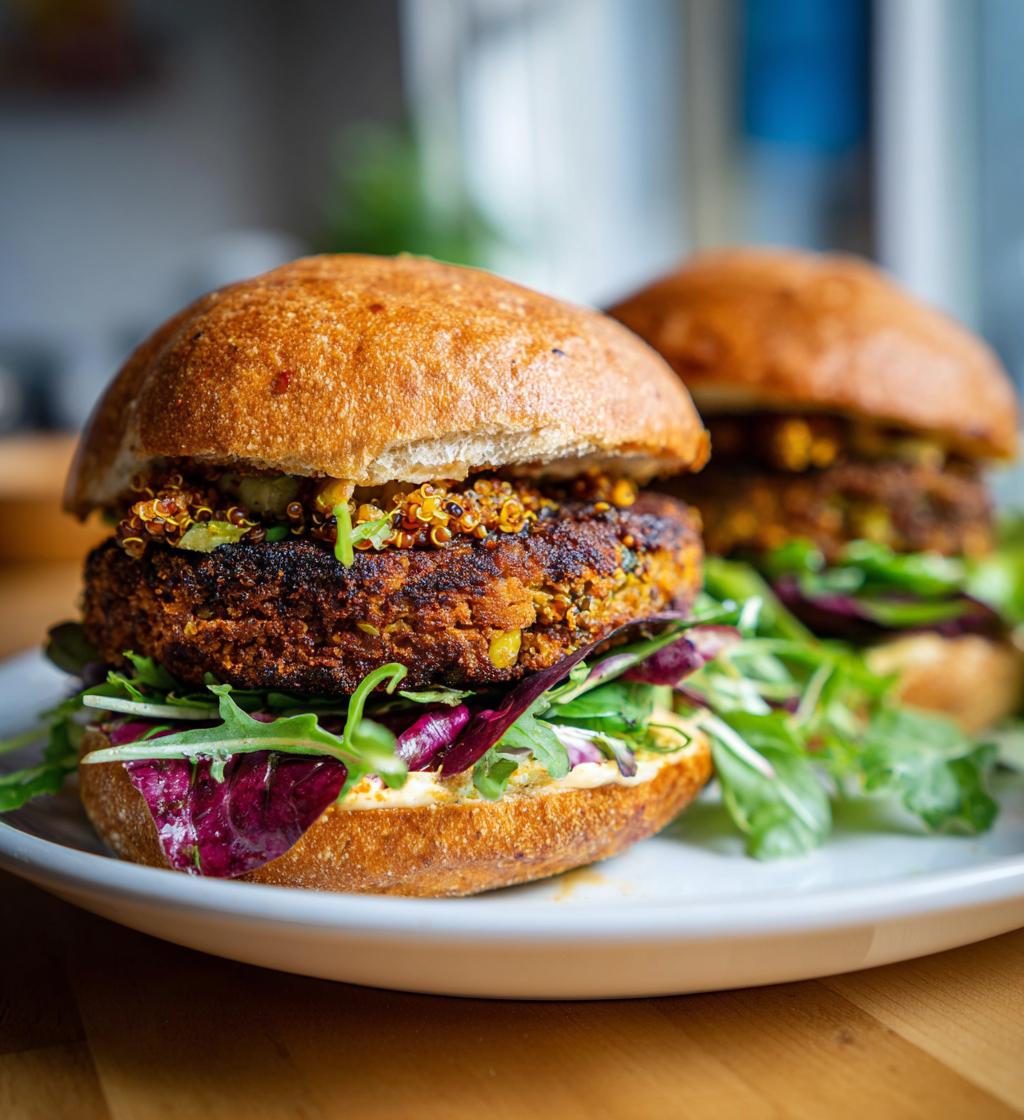 Vegan Aubergine Burgers