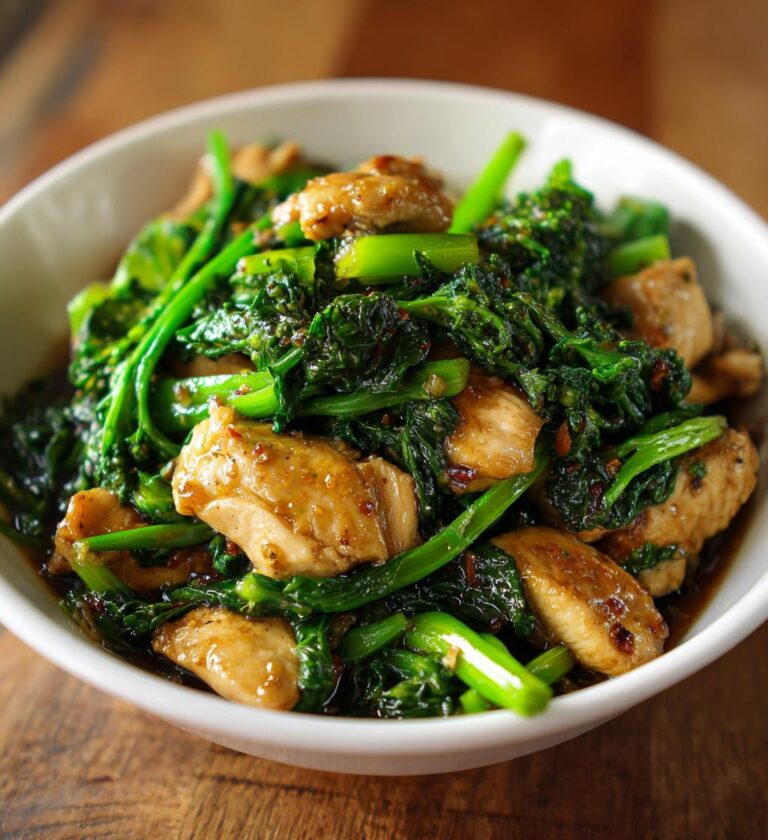 chinese broccoli chicken recipe