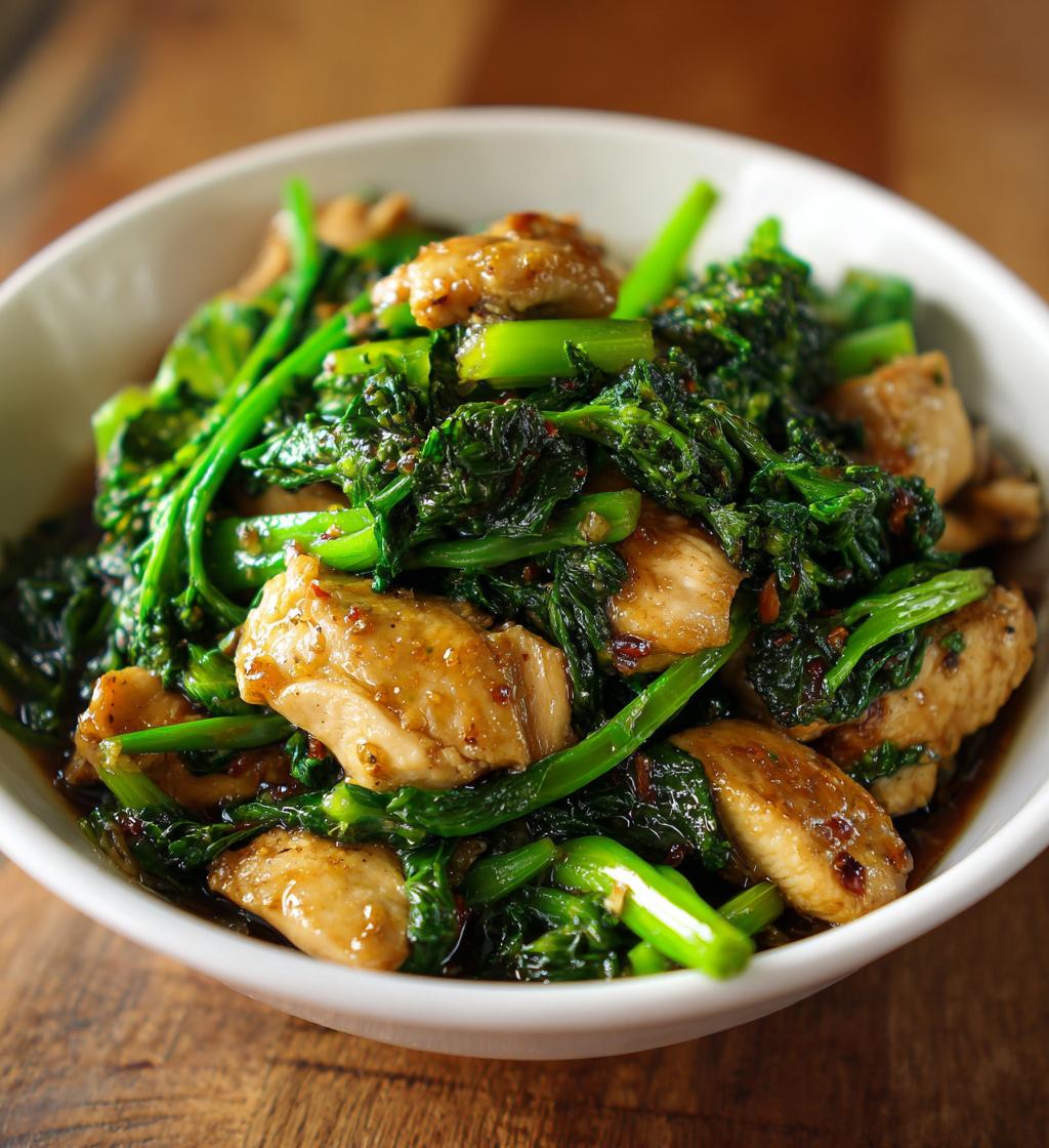 chinese broccoli chicken recipe