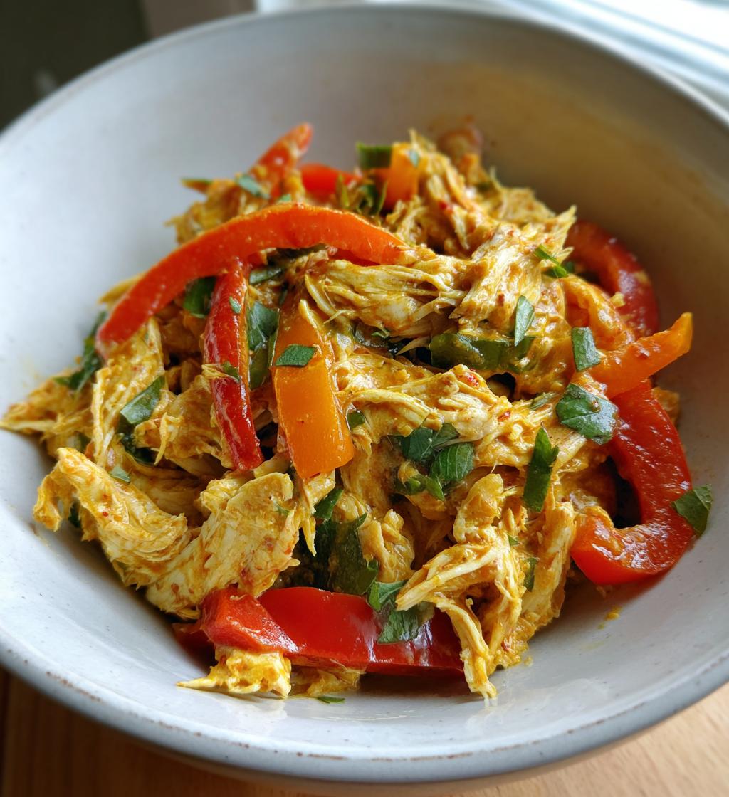 crockpot coconut curry chicken