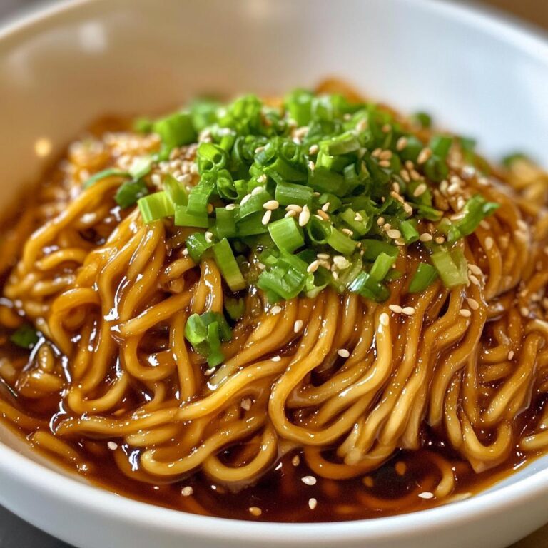 easy saucy ramen noodles