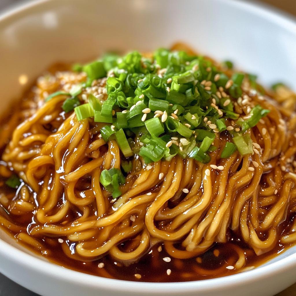 easy saucy ramen noodles