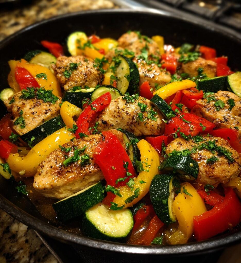 healthy skillet chicken