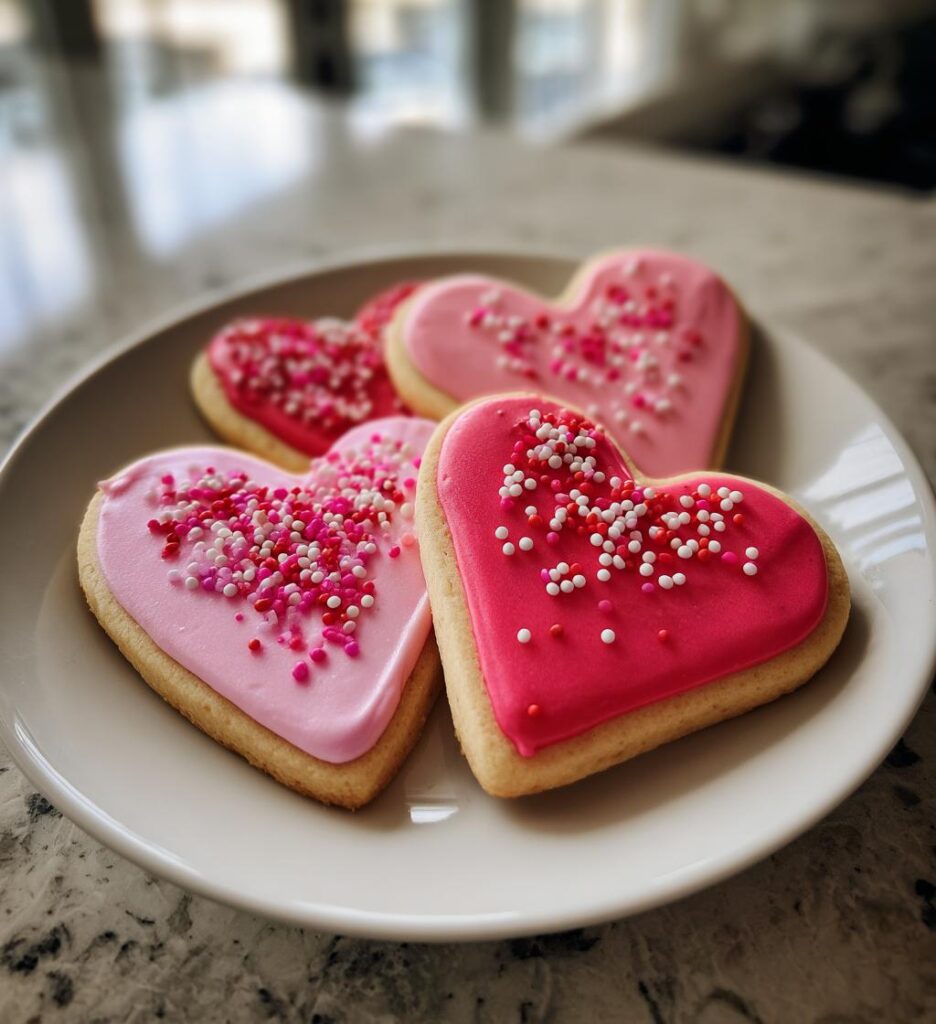 valentines biscuits