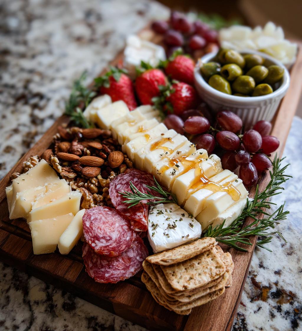 valentines charcuterie board