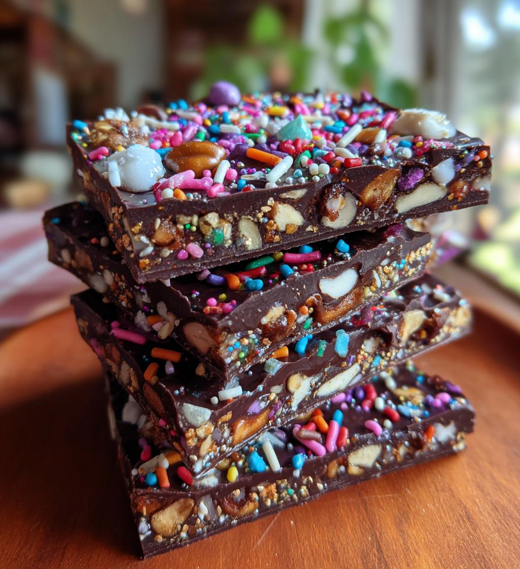 valentines chocolate bark