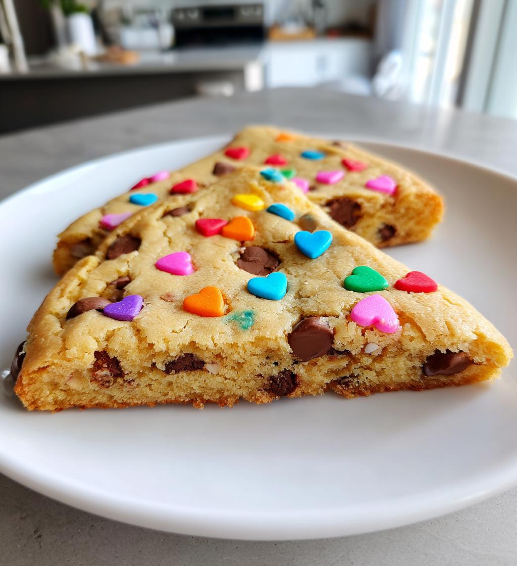 valentines cookie cake