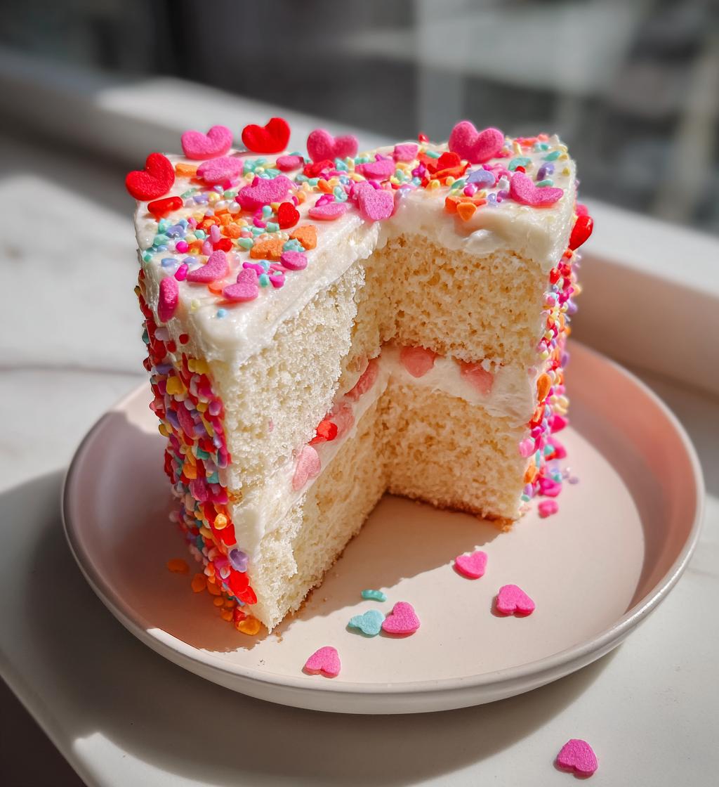 valentines day bento cake