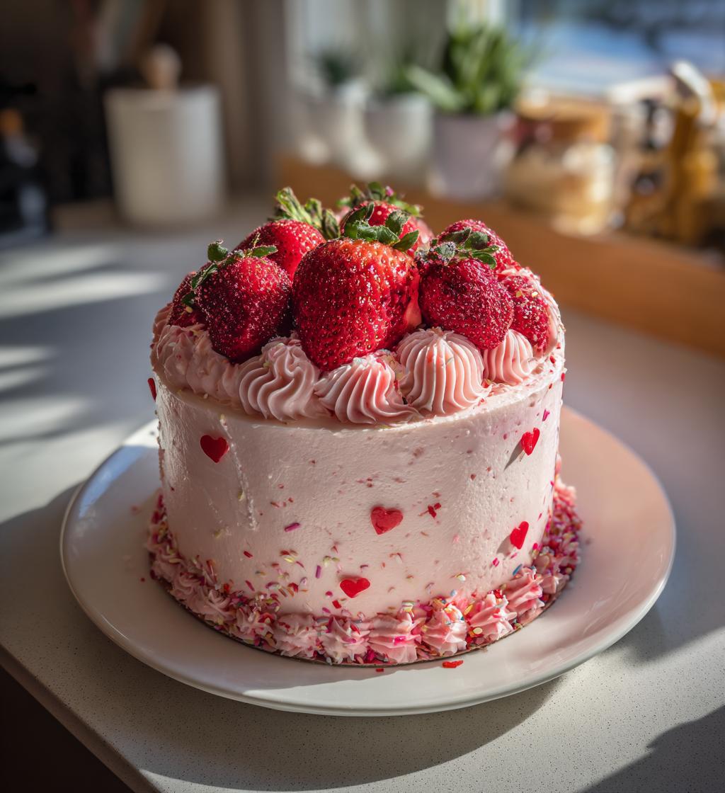 valentines day cake decorating