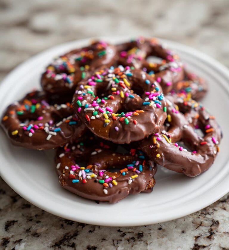 valentines day chocolate pretzels
