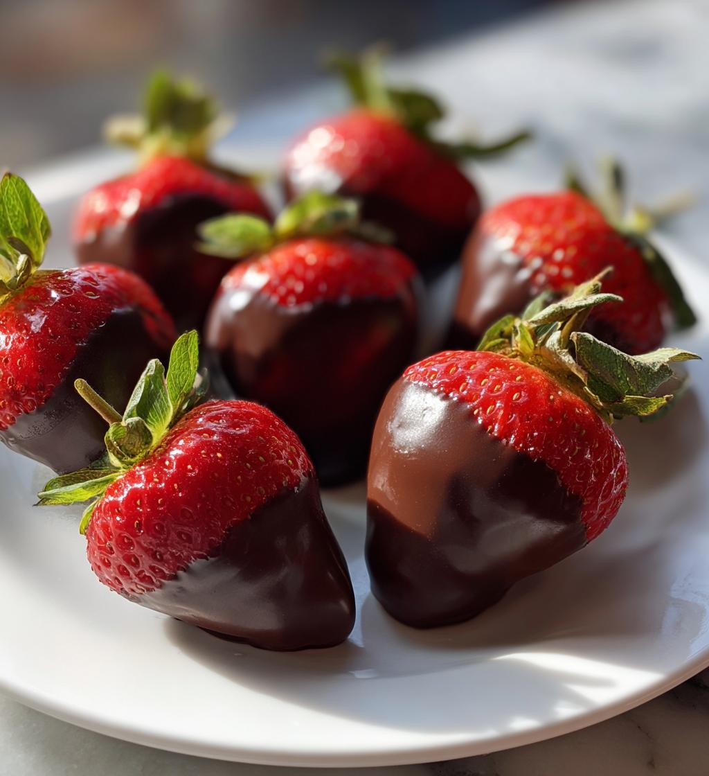 valentines day covered strawberries