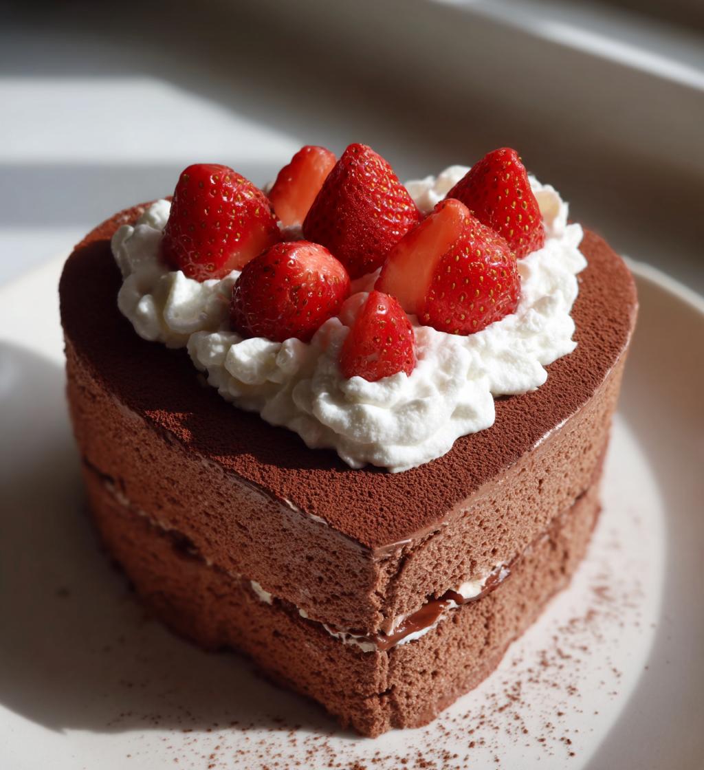 valentines day heart cake