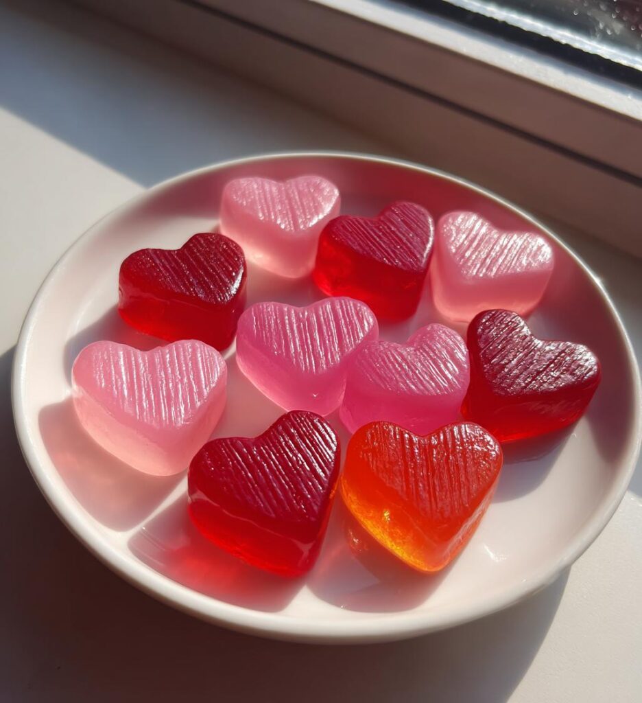 valentines day hearts candy