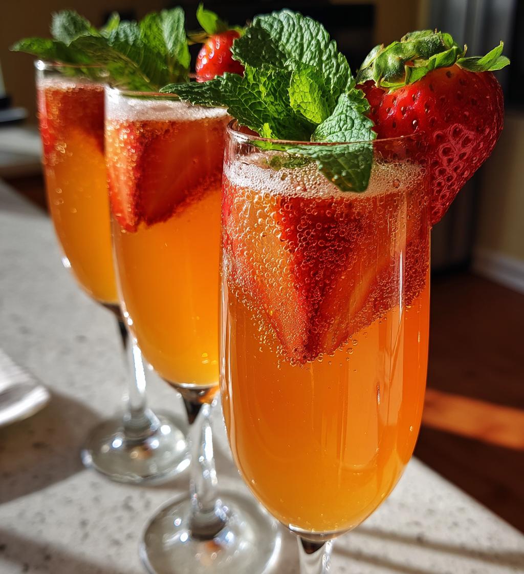 valentines day mimosa