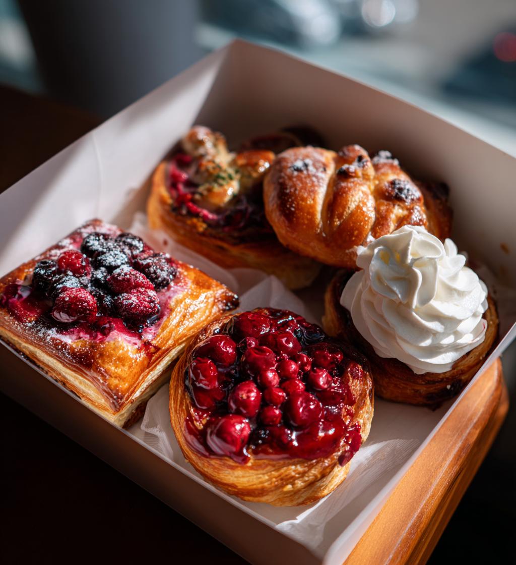 valentines day pastry box
