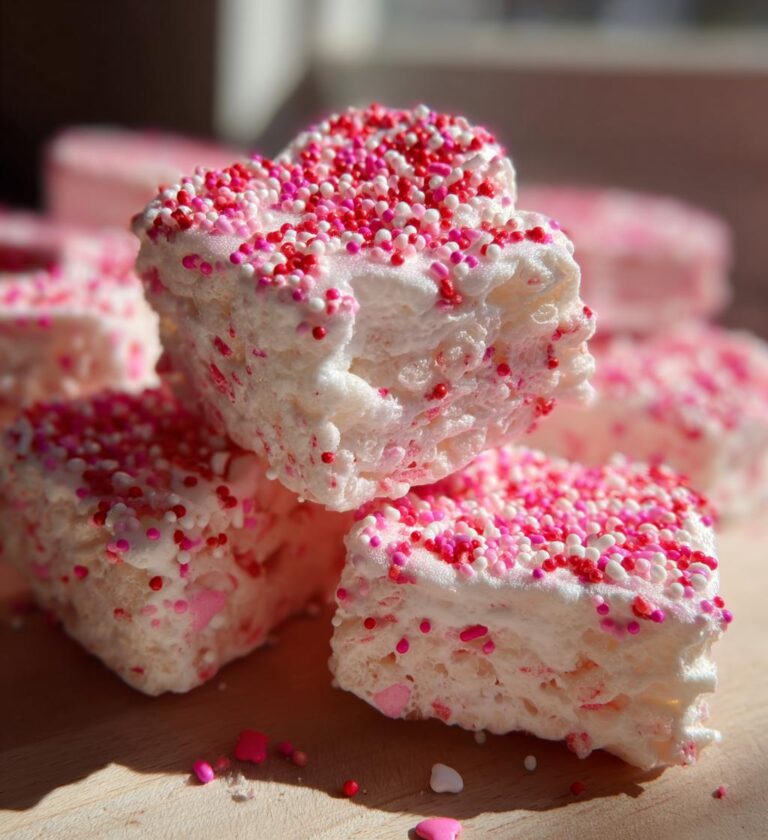 valentines day rice krispie treats