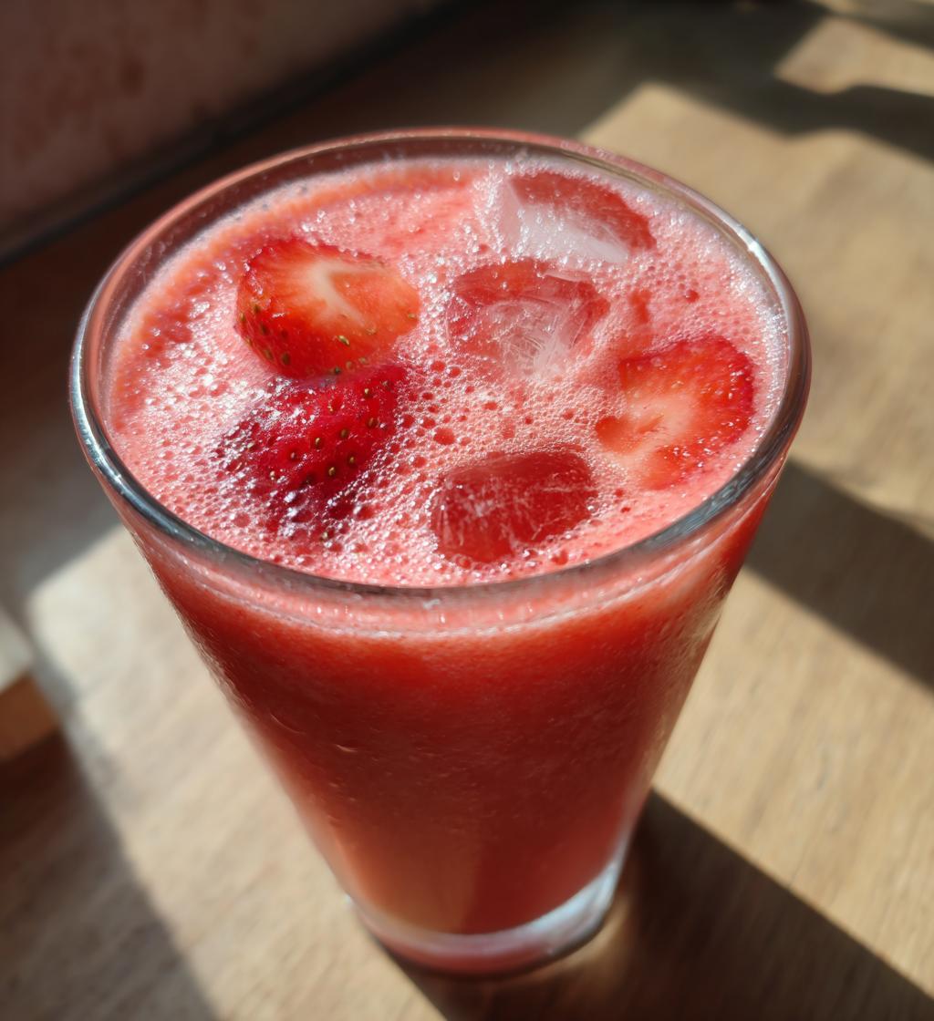 strawberry smoothie summer
