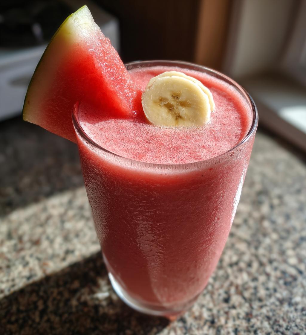 watermelon smoothie summer